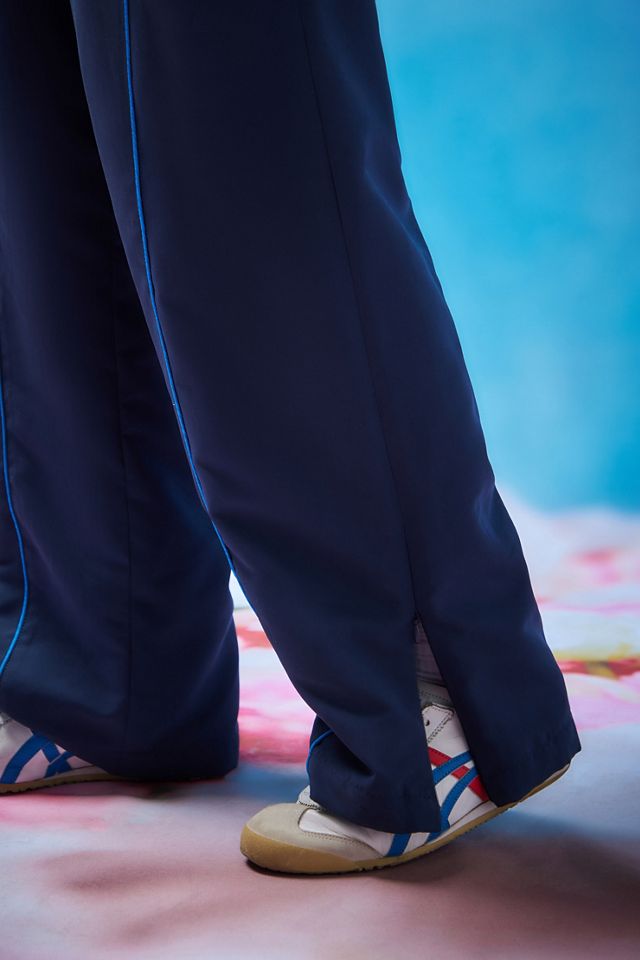 iets frans... Navy Twisted Seam Track Pants  #1