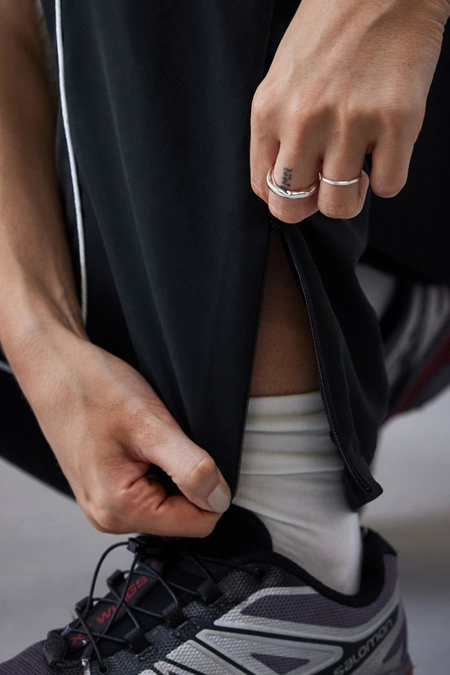iets frans... Black Twisted Seam Track Pants #4