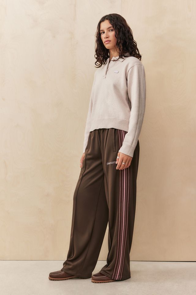 iets frans... Blue Tricot Straight Leg Track Pants #1