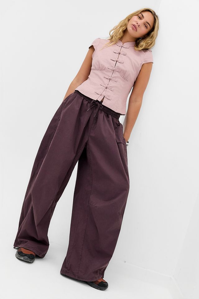 iets frans... Sid Washed Cotton Trousers #1