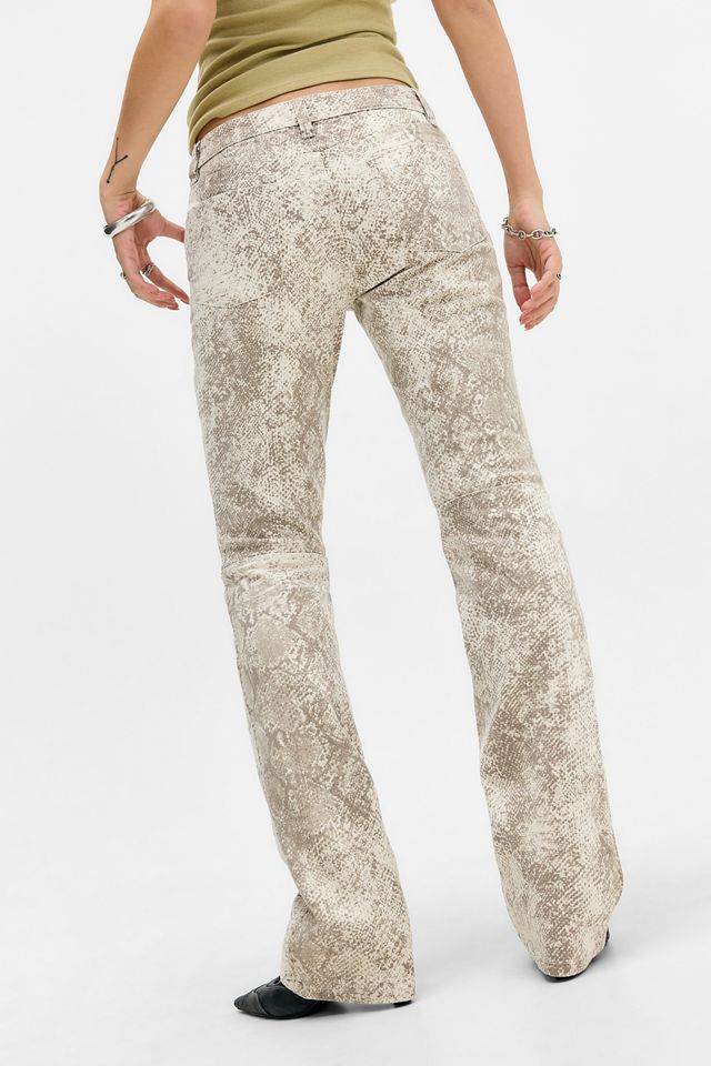BDG Kimmy Snake Ultra Low Rise Jeans #3