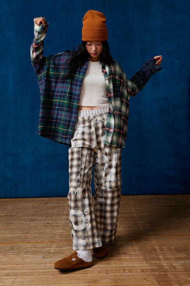 Plaid pants hot sale urban outfitters