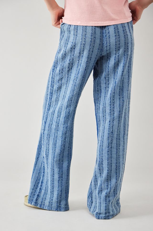 BDG Hazel Striped Linen Trousers #3