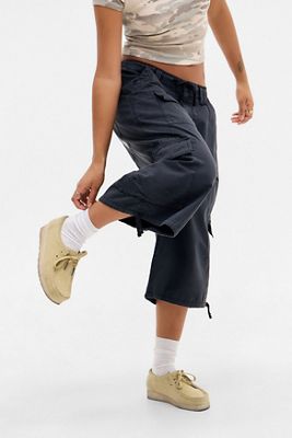 Archive At UO Black La Lune Skirt Over Cargo Pants | Urban