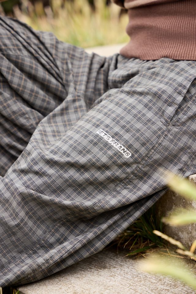 iets frans... Harri Check Cotton Joggers #2