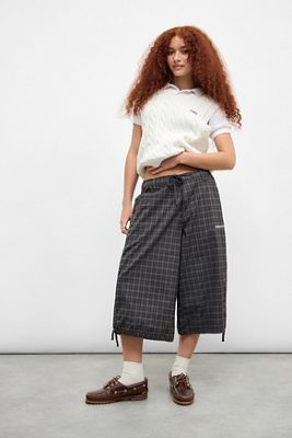iets frans... Toronto Check Crop Trousers