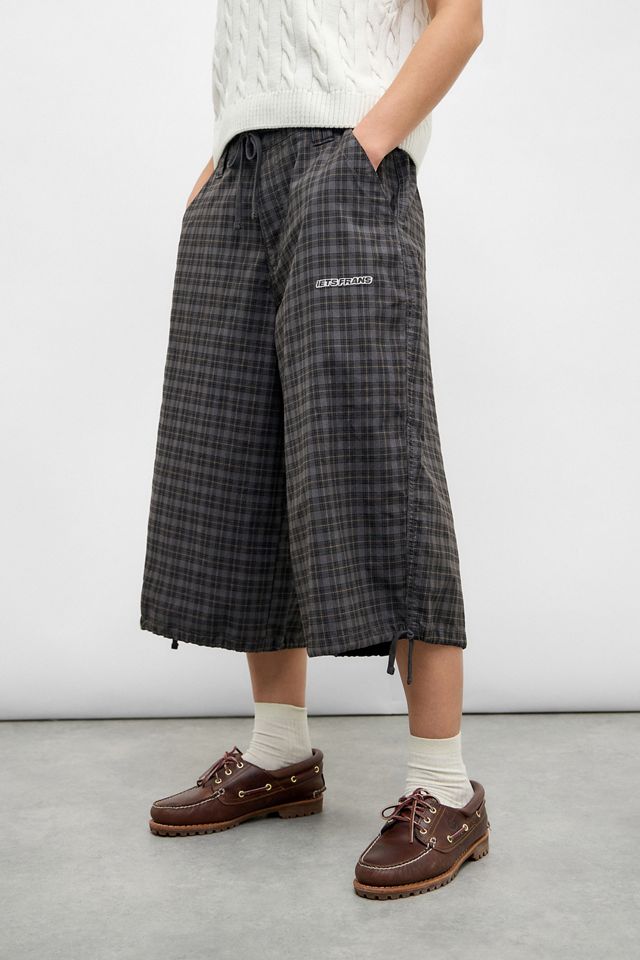 iets frans... Toronto Check Crop Trousers #1