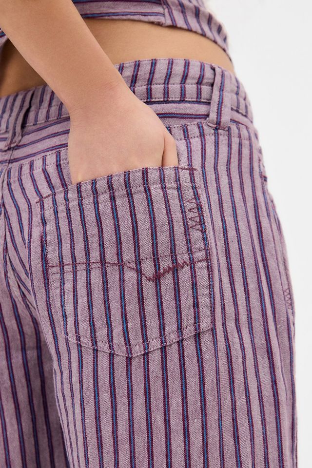 BDG Kayla Stripe Linen Trousers #3