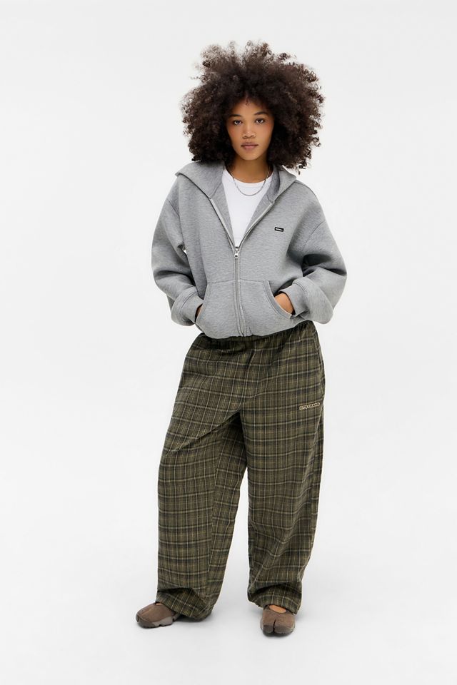 iets frans... Harri Check Brushed Joggers #1