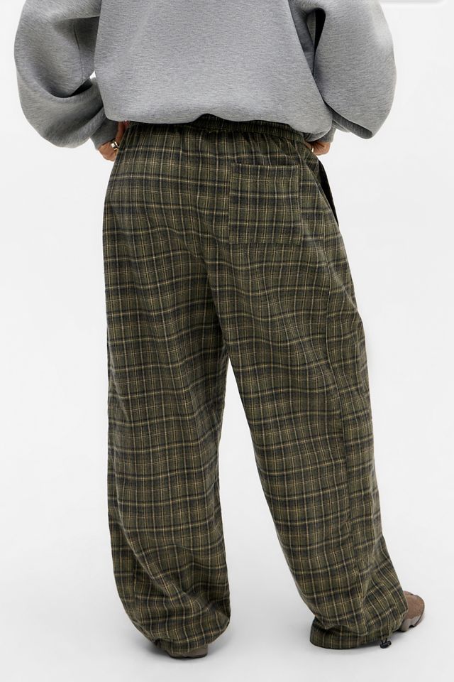 iets frans... Harri Check Brushed Joggers #3