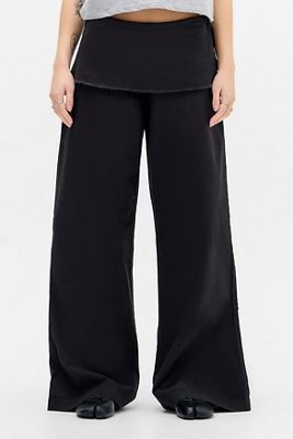 BDG Black Side Tie Skirt Trousers