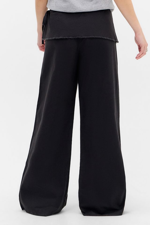 Pantaloni Gonna con Laccetto Laterale Neri BDG #2