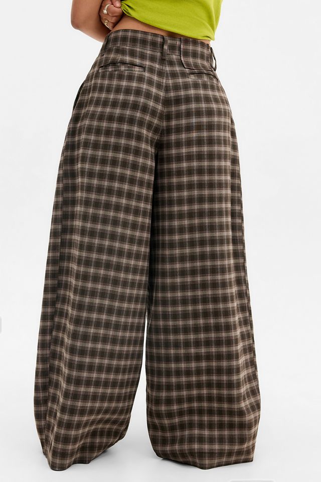 UO Check Noa Cocoon Trousers #2