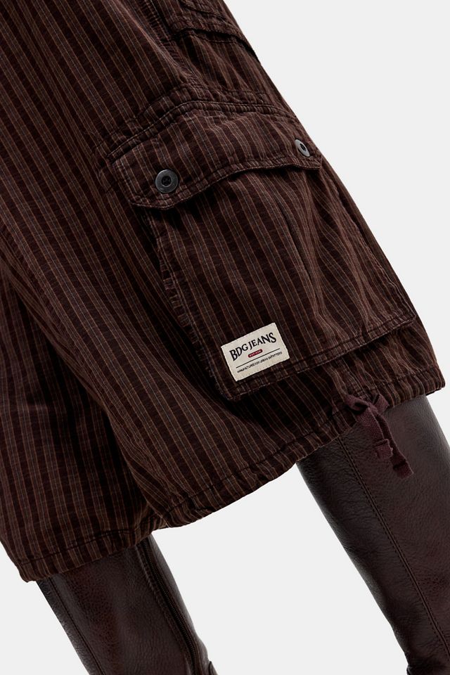 Pantaloni Cargo Corti a Quadri Diego BDG #3