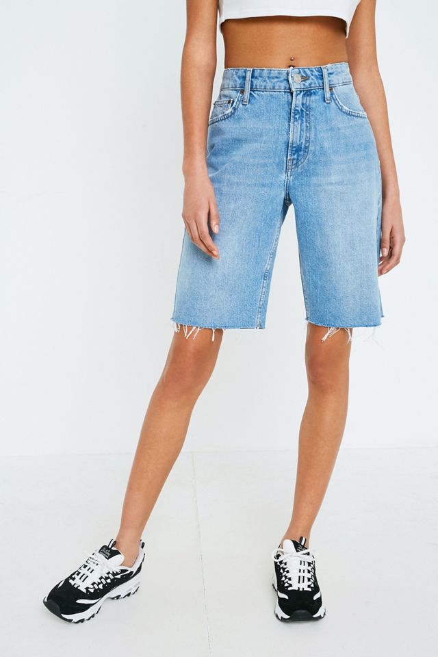 BDG - Short Jessye en jean bleu #3