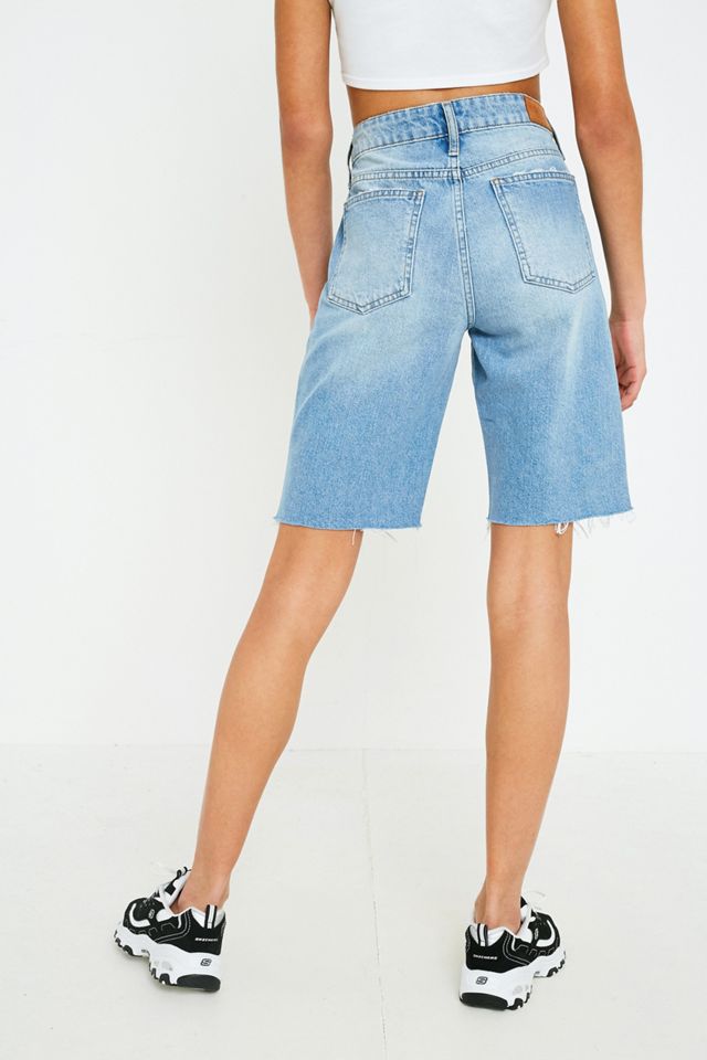 BDG - Short Jessye en jean bleu #4