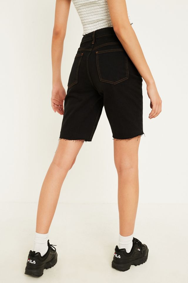BDG Jessye Black Denim Board Shorts #3