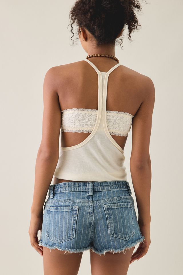 Micro Shorts in Denim Sunkissed BDG #3