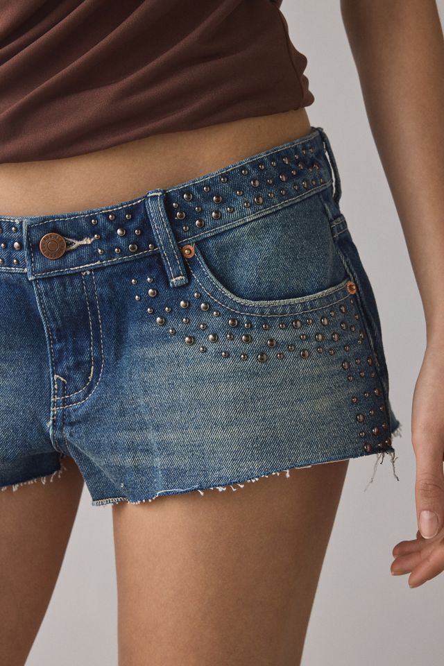 BDG Jenni Jeans-Shorts mit Nieten #2