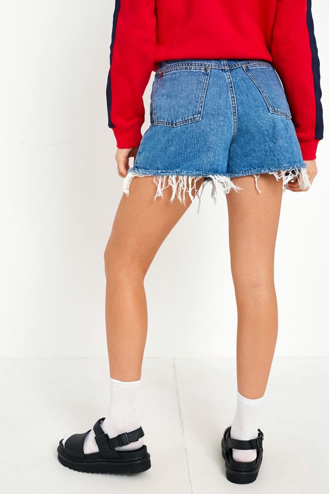 BDG Hazel High-Rise Button Fly Denim Shorts #3