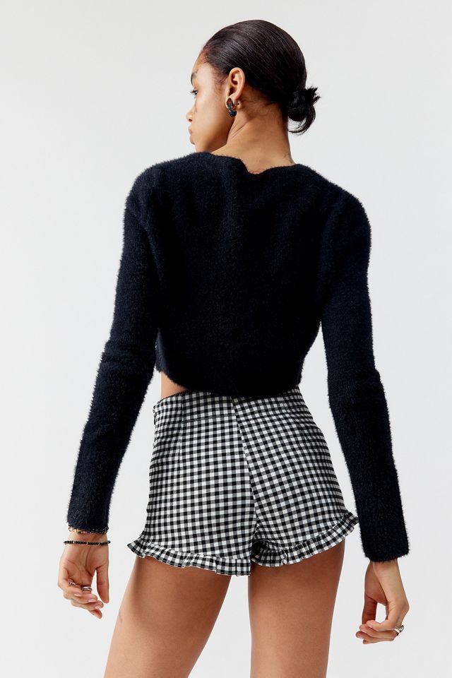 UO Gingham Pin-Up Shorts #2