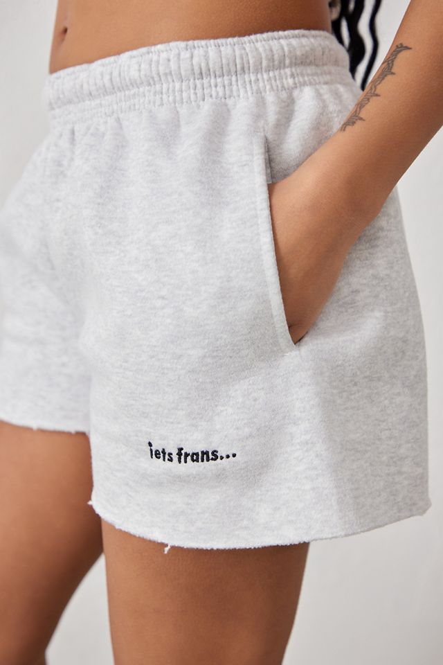 iets frans.. Mini pantalones cortos grises para correr #2