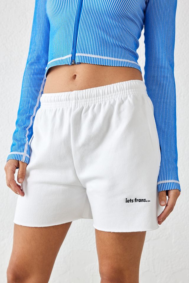 iets frans... Shorts Jogger Blancos Cortados #1