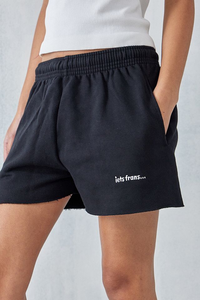 iets frans... Black Mini Jogger Shorts | Urban Outfitters UK