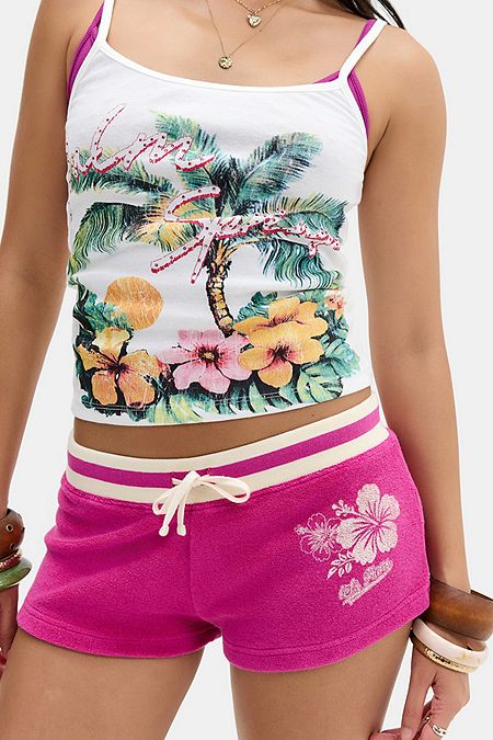 iets frans... Towelling Micro Shorts