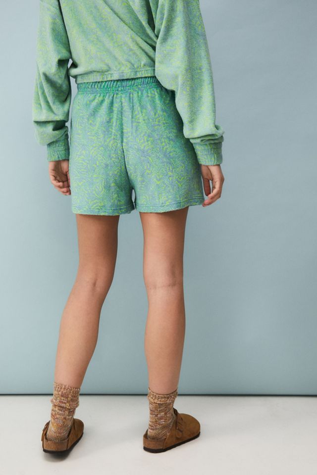iets frans... – Joggingshorts mit Wirbelmuster #1