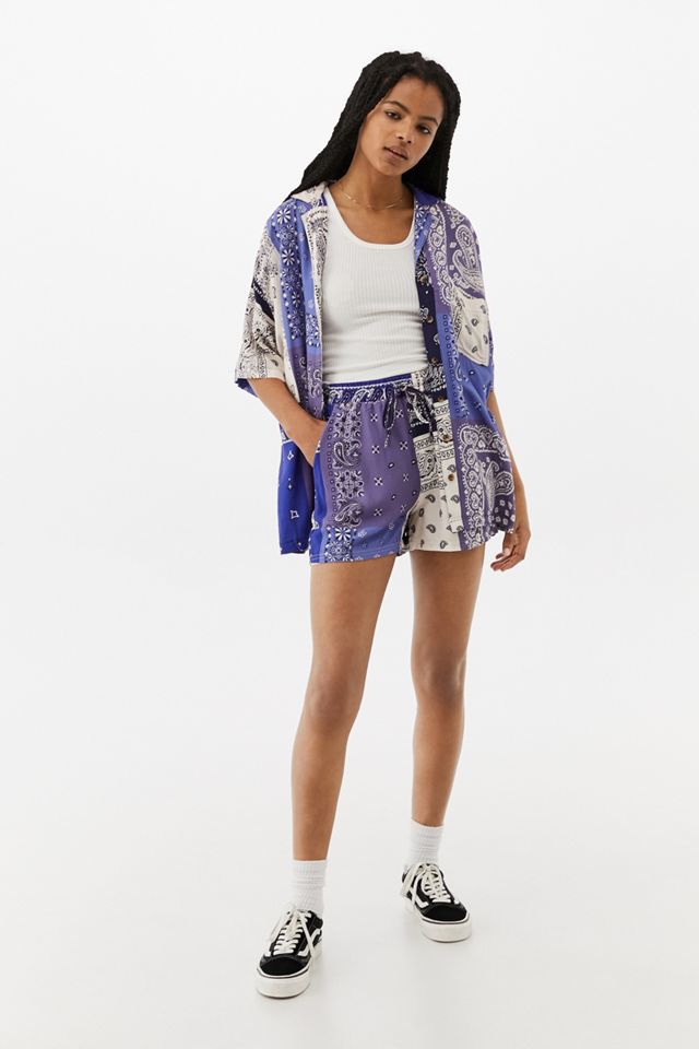 Pantaloncini UO Paisley Patchwork Resort #1