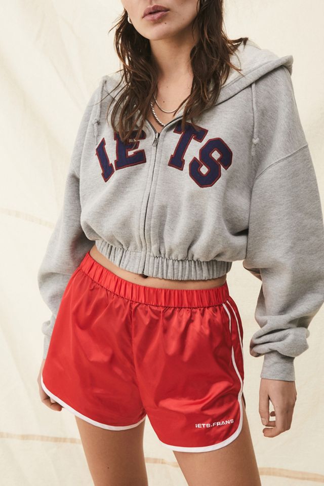 iets frans... - Short de course en satin rouge #2