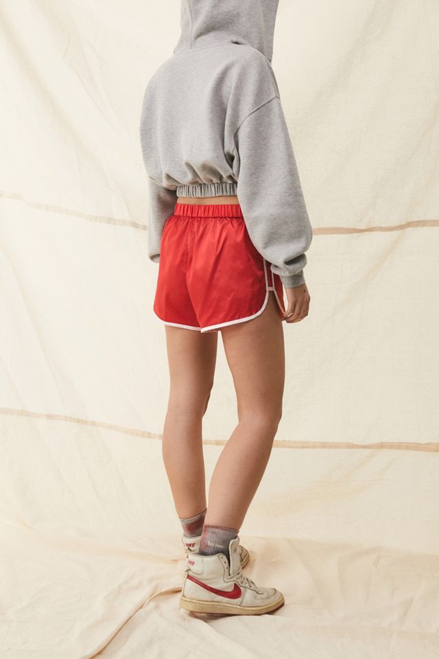 iets frans... - Short de course en satin rouge #3