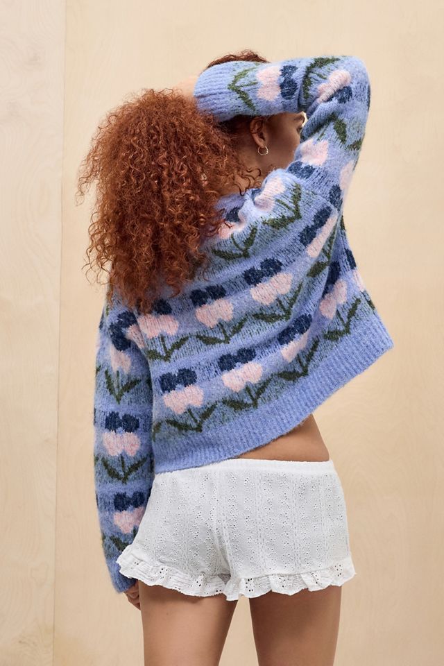 Kimchi Blue Jules Broderie Mini Shorts #3