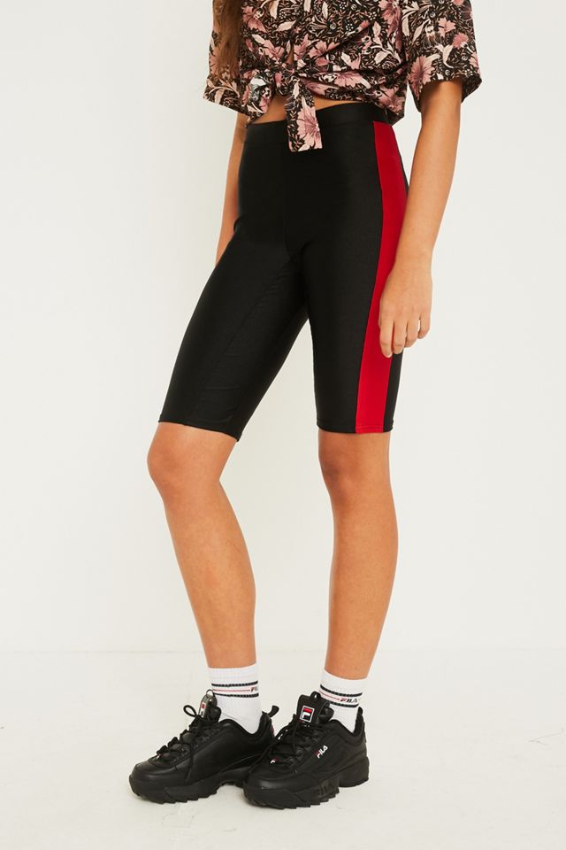 UO Red Stripe Cycling Shorts #2