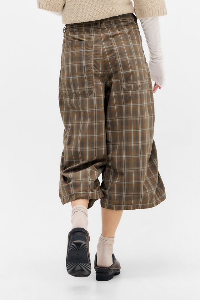 Pantaloni corti a vita alta in popeline BDG #2