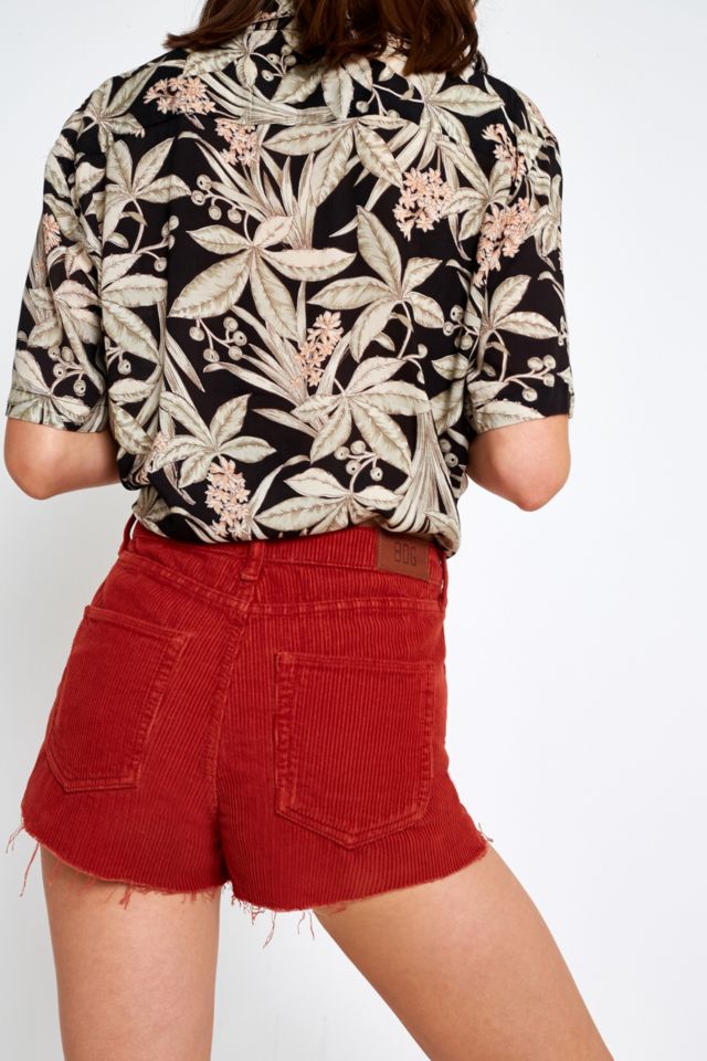 Corduroy shorts best sale urban outfitters