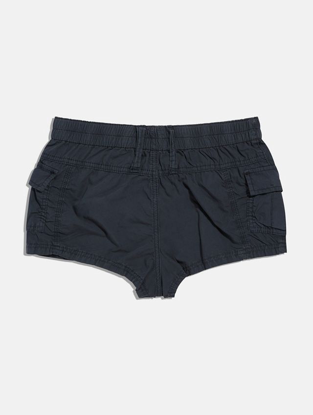 UO Y2K Black Cargo Shorts #5