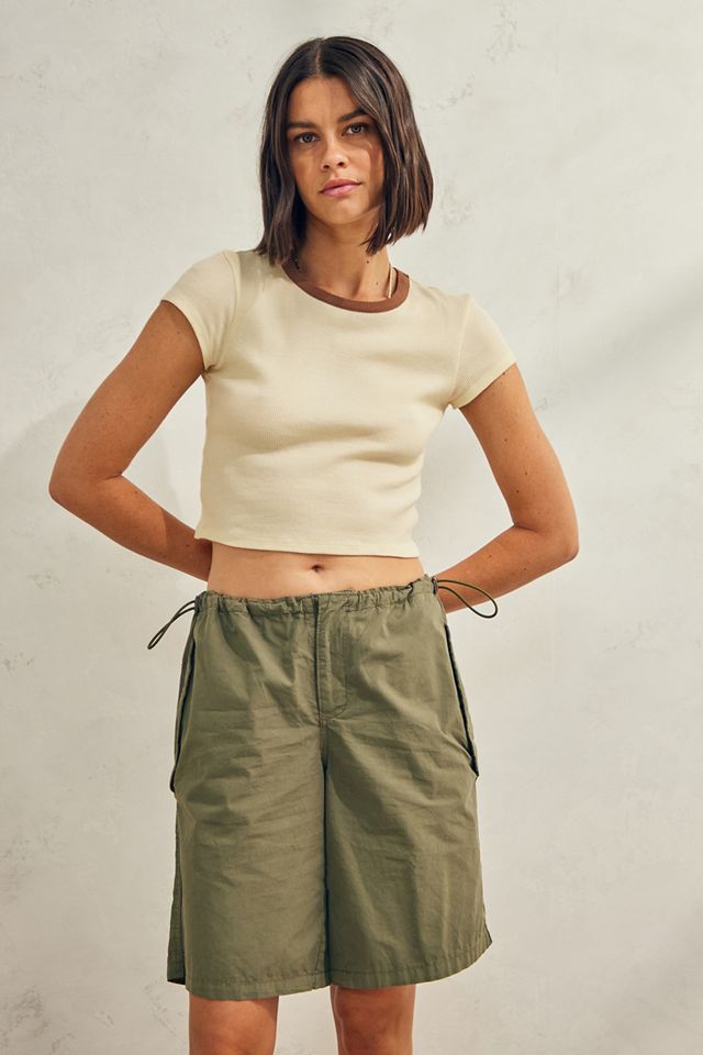 Short ample kaki BDG Tech #2
