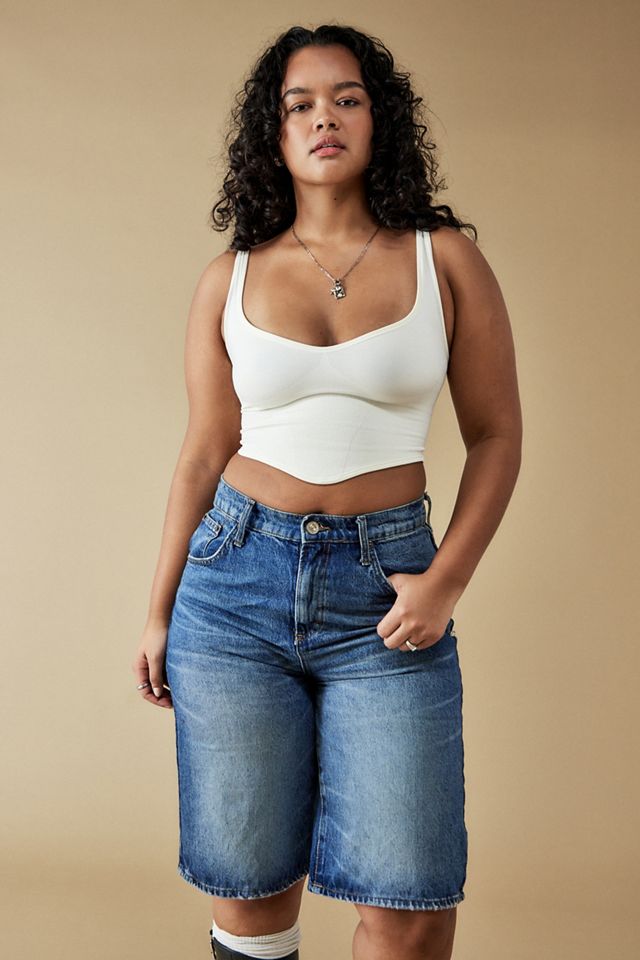 BDG Denim Longline Jorts #8