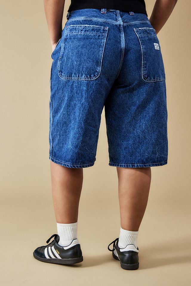 BDG Nicola Indigo Denim Longline Jorts #6