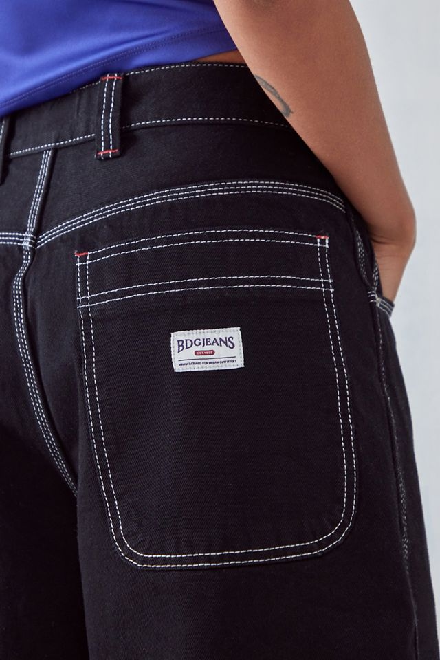 BDG Black Denim Nicola Longline Jorts #2
