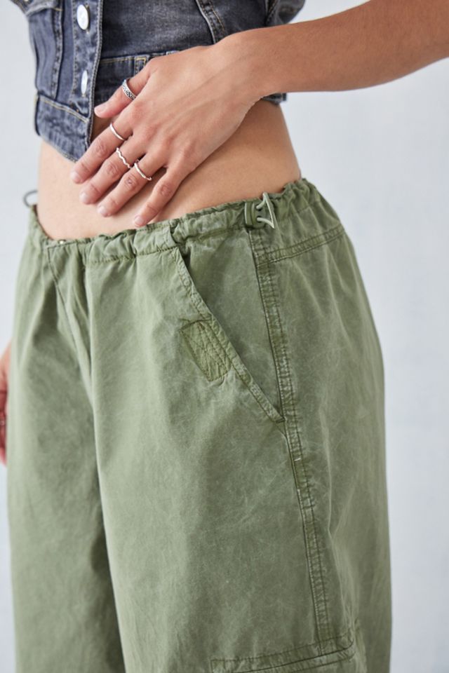 BDG Pantaloncini Khaki Longline Baggy Tech #3