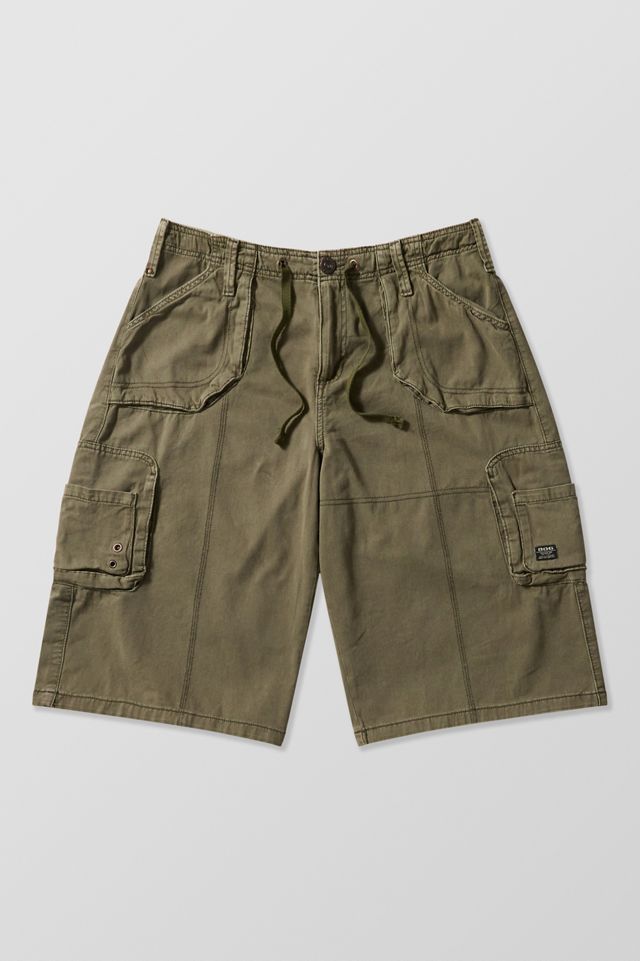 BDG Sasha Longline Cargo Khaki Jorts #6