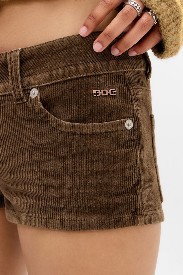 BDG Piper Corduroy Mini Shorts #1