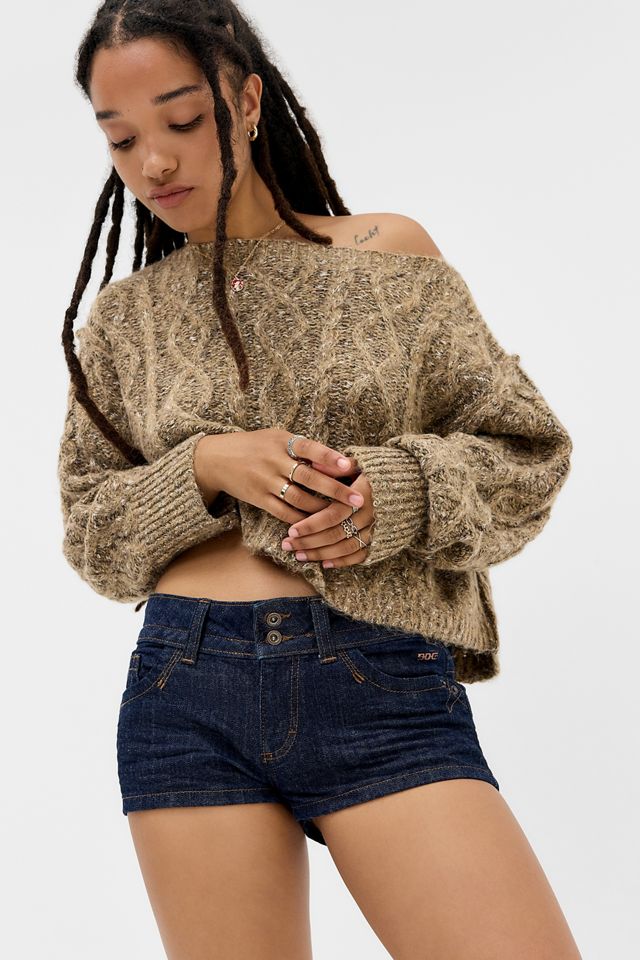 BDG Piper Denim Mini Shorts #1