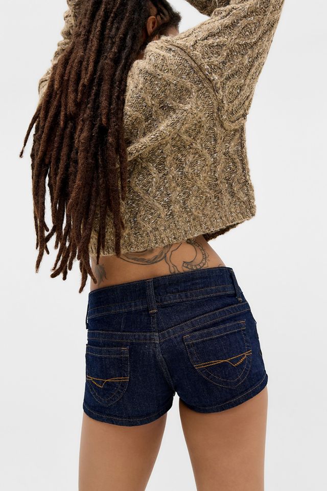 BDG Piper Denim Mini Shorts #3