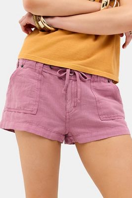 BDG Five-Pocket Linen Shorts