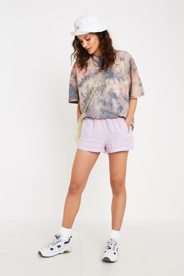 UO Lilac Runner Shorts #1