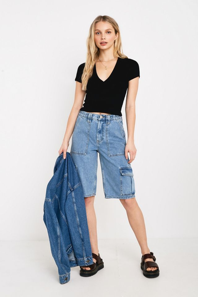BDG Denim Cargo Board Shorts #2